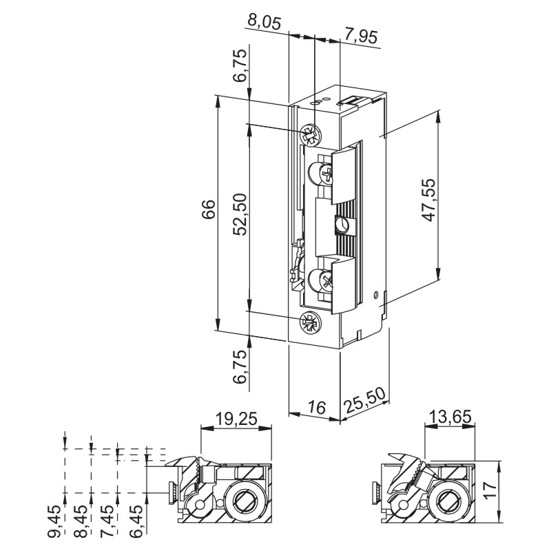 greenteQ elektrischer Türöffner BQ-D Produktbild BIGSKZ L