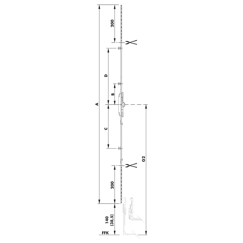 GETRIEBE 7 AF GR.200 3RS70 TS K10 Produktbild BIGSKZ L