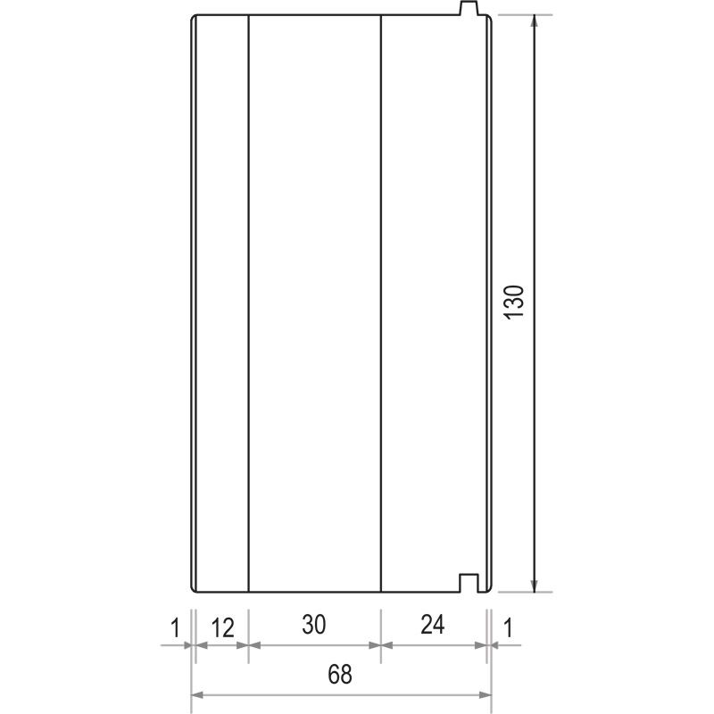 greenteQ Unterbaudämmprofil PVC/EPS Produktbild BIGSKZ L