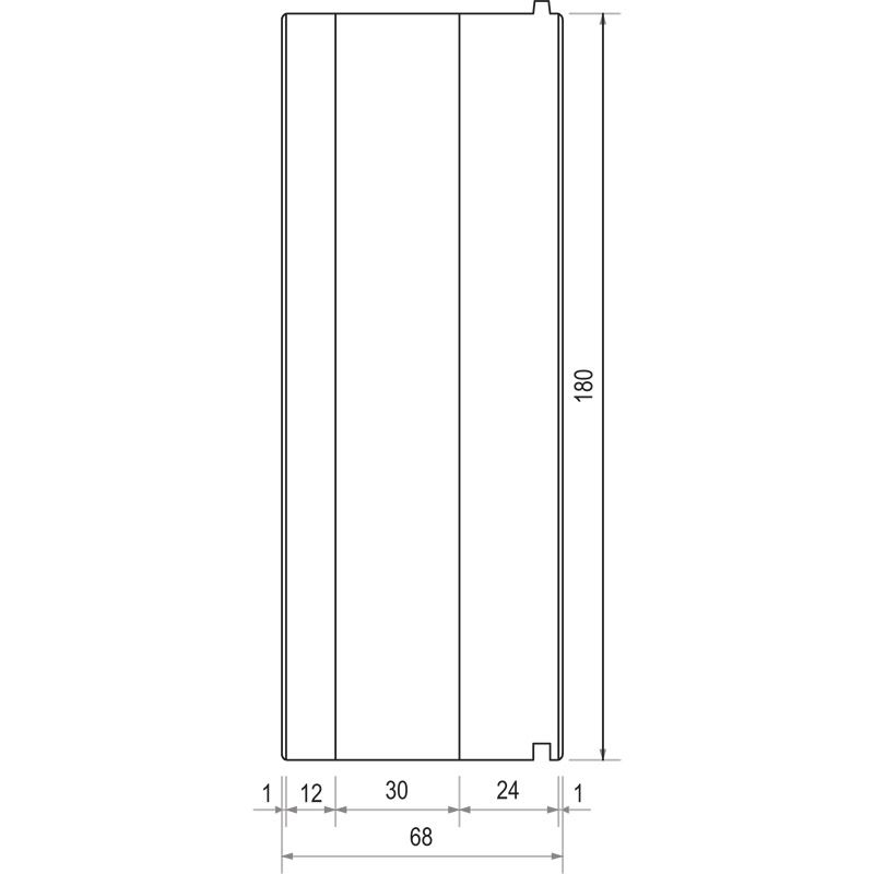 greenteQ Unterbaudämmprofil PVC/EPS Produktbild BIGSKZ L