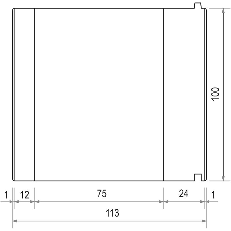 greenteQ Unterbaudämmprofil PVC/EPS Produktbild BIGSKZ L