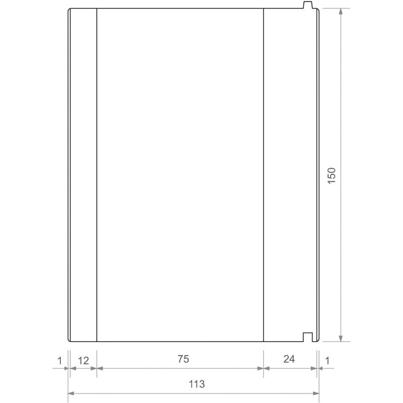 greenteQ Unterbaudämmprofil PVC/EPS Produktbild BIGSKZ L