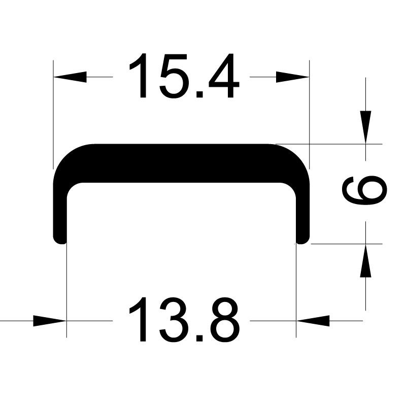 Kantenschutz KTS 15.6 Ral 9016 GG HWF Produktbild BIGSKZ L