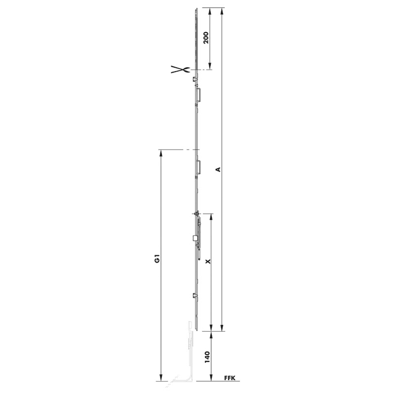 Getriebe Stulp 16 AF Gr 140 1SB TS Krt25 Produktbild BIGSKZ L