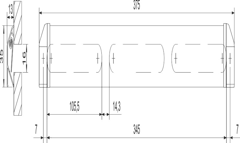 RENSON selbstregelnder Fensterlüfter SONOSLOT 375 mm Produktbild BIGSKZ L