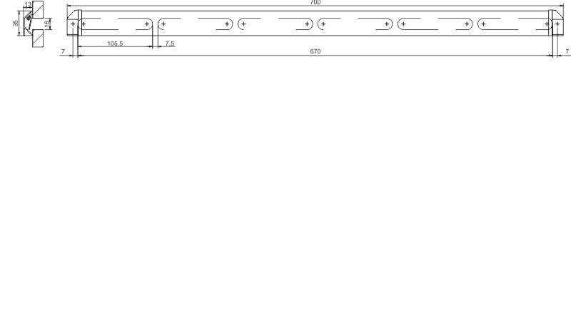 RENSON selbstregelnder Fensterlüfter SONOSLOT 700 mm Produktbild BIGSKZ L
