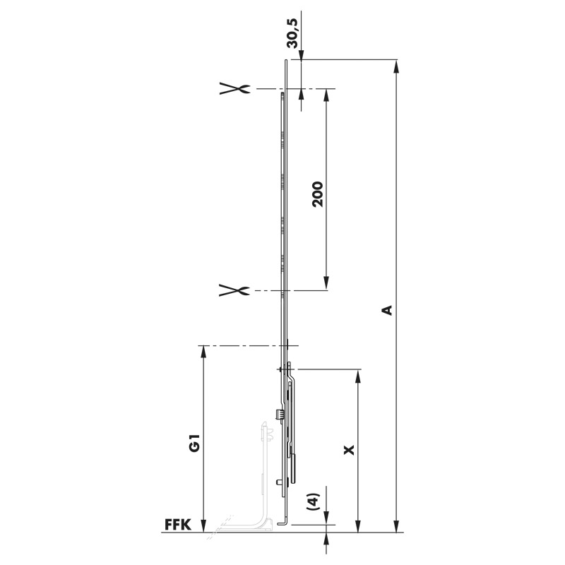 SIEGENIA-AUBI TITAN Getriebe Stulp 16 GK Produktbild BIGSKZ L