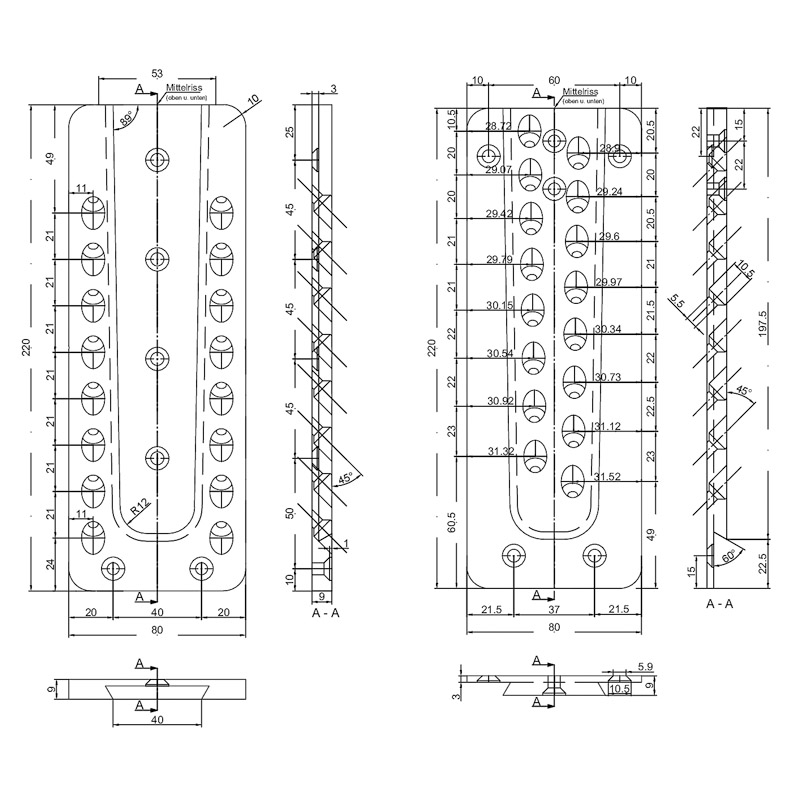 PITZL Standard Verbinder HVP für Holz-Holzanschluss 80x220 *88322.0000* Produktbild BIGSKZ L