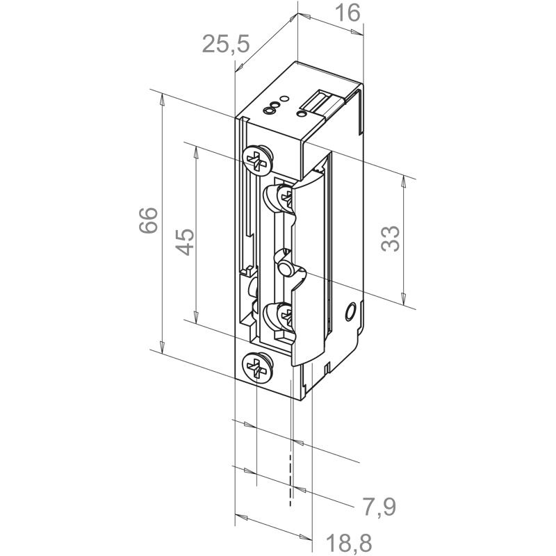 effeff Elektrischer Türöffner Modell *128E500* Produktbild BIGSKZ L