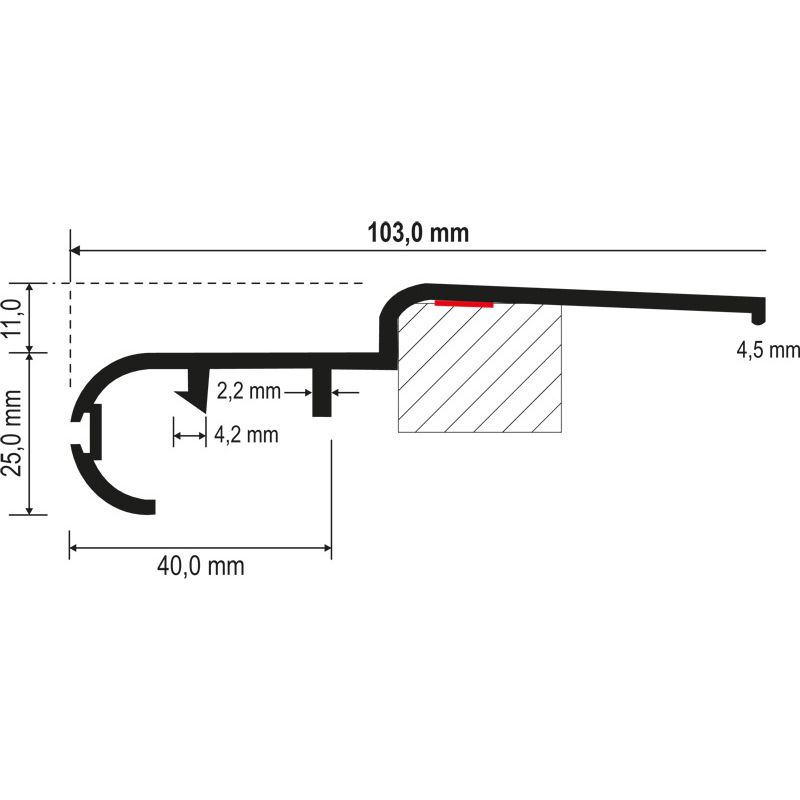 PVC Abrollprofil 957 SCHAUM Produktbild BIGSKZ L