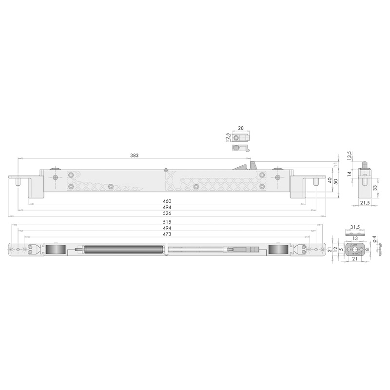 SIEGENIA Soft-Close KF Produktbild BIGSKZ L