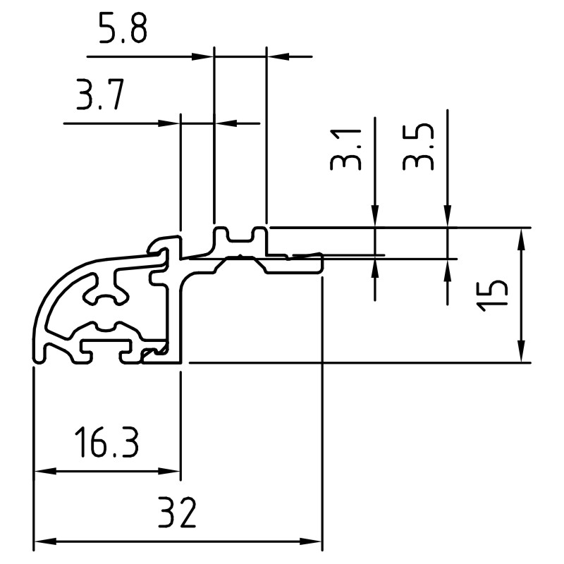 greenteQ Wetterschenkel Design II MD 2.tlg. EV1 Produktbild BIGSKZ L