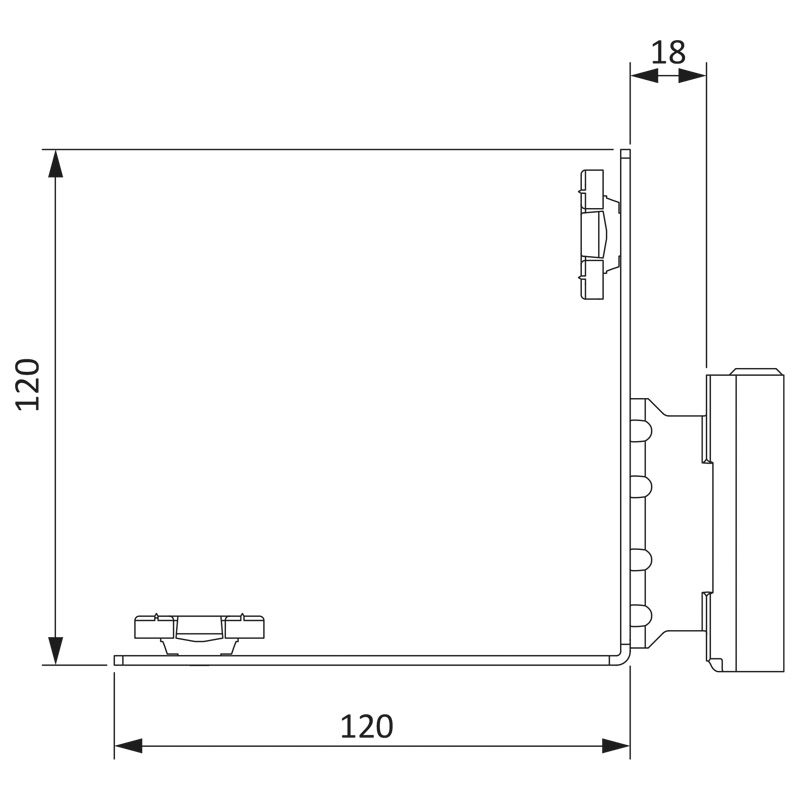 Falzeckband H18-9 Alu 16 TS rs K50 Produktbild BIGSKZ L