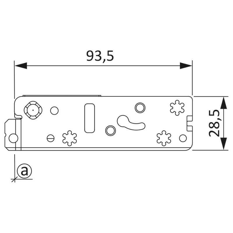 Ecklager AX 30/13 DF/3 TS ls K25 Produktbild BIGSKZ L