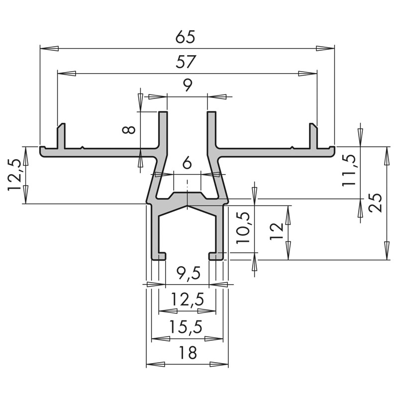 FUEHRUNGSSCH. GEA S9000 GR.450 EV1 B1 Produktbild BIGSKZ L