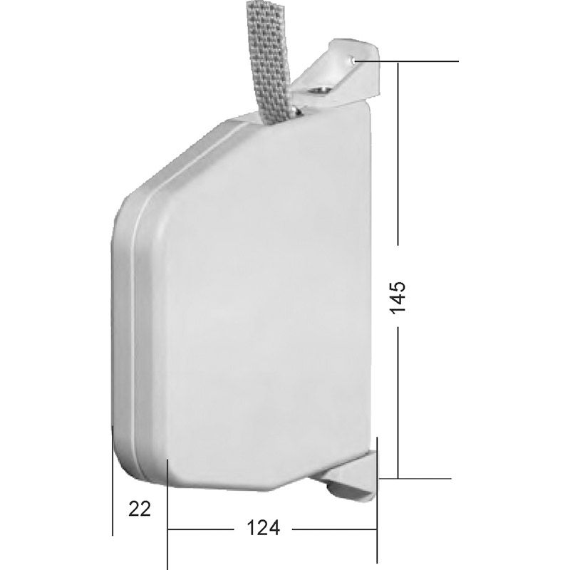 MINI-Aufschraubschwenkwickler mit Gurt 5 m 14550/14551 Produktbild BIGSKZ L