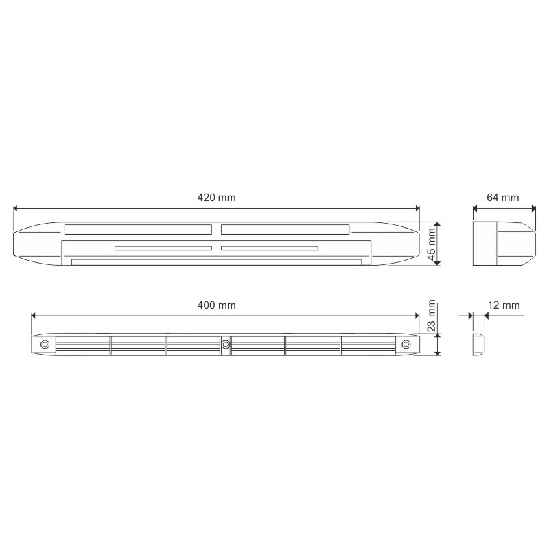 SIEGENIA passiver feuchtegesteuerter Fensterlüfter AEROMAT midi HY 42 dB Produktbild BIGSKZ L