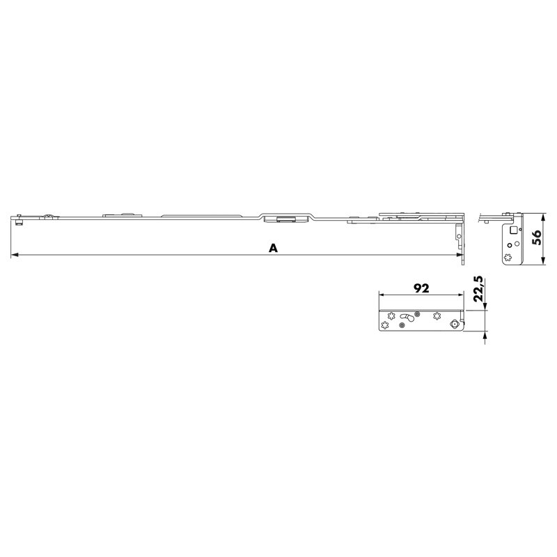 Scherenarm AX 24/13 TBT Gr 4 rs TS K25 Produktbild BIGSKZ L