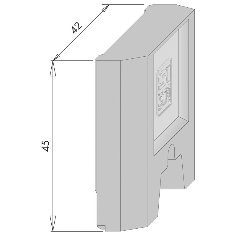 FUELLSTUECK UNTEN-HOCH RAL7035 B10 Produktbild BIGSKZ L