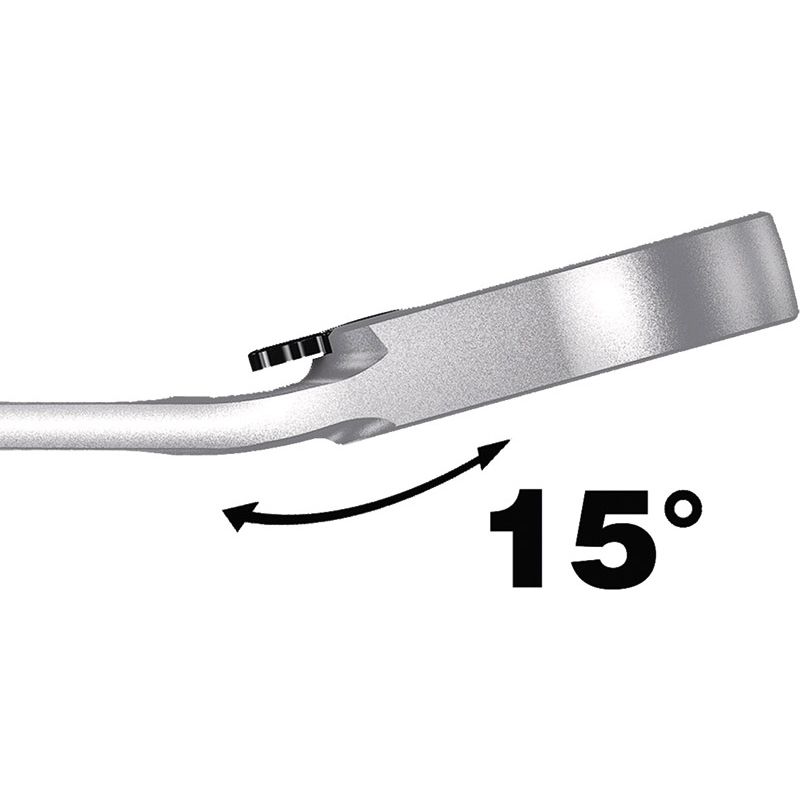 WERA Maulringratschenschlüsselsatz gekröpft JOKER 10-19mm 4-tlg. in Tasche Produktbild BIGSKZ L