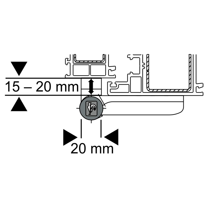 DR. HAHN Universal-Aufschraubband KT-EV P207 Produktbild BIGSKZ L