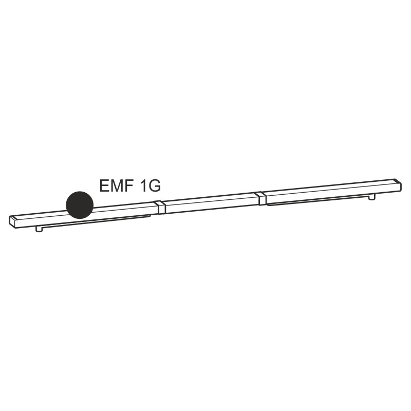 DORMAKABA Gleitschiene GSR-EMF 1G XEA Produktbild BIGSKZ L