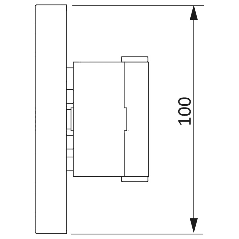 Flügelband KF-12/20-13 TS Ral 9016 K50 Produktbild BIGSKZ L