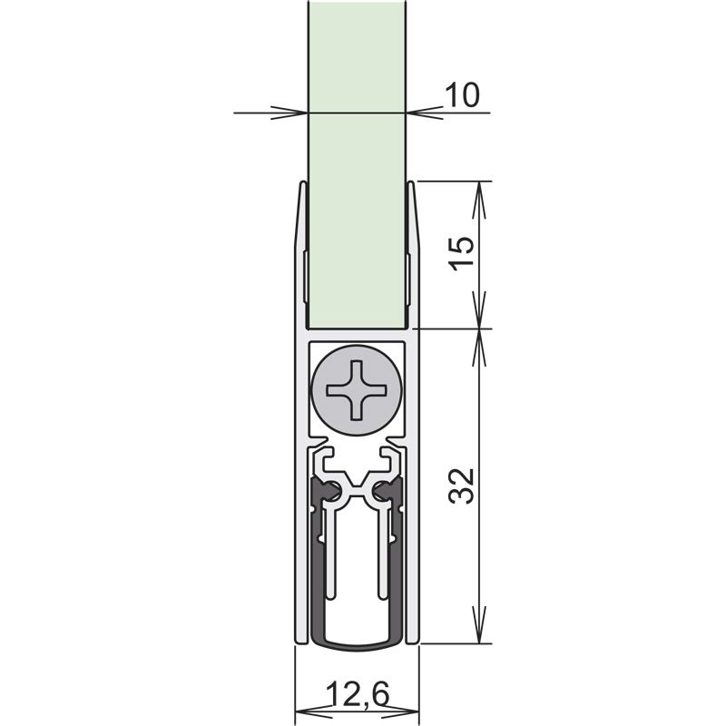 ATHMER Automatische Türdichtung SCHALL-EX GS-H10 Produktbild BIGSKZ L