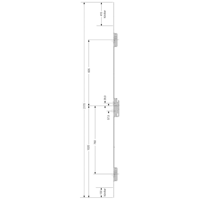 Mehrfachverriegelung schlüsselbetätigt MFS BS2500SA--T0QF-- 16K45928MLR31B298H1 Produktbild BIGSKZ L