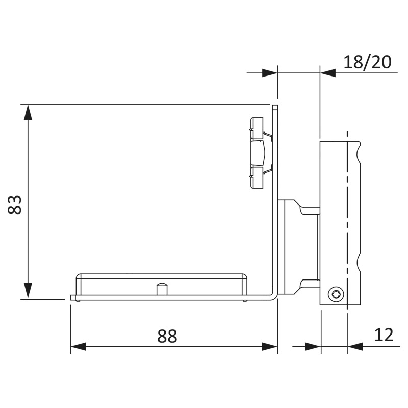 Falzeckband KF H A0175 20-13 rs Ral 9016 K50 Produktbild BIGSKZ L