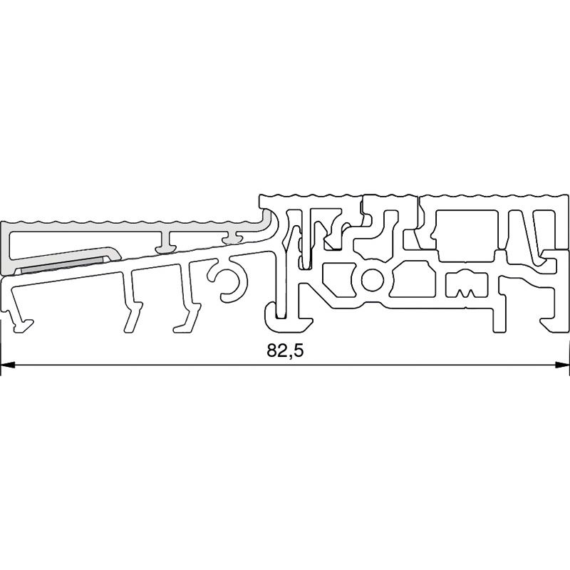 GKG Entwässerungsprofil 0.0 TSA8832 Produktbild BIGSKZ L