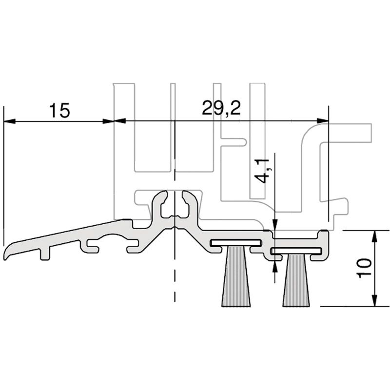 GKG Wetterschenkelprofil WSA6001 Produktbild BIGSKZ L