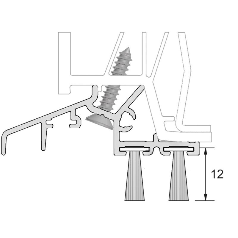 GKG Wetterschenkelprofil WSA87671 Produktbild BIGSKZ L