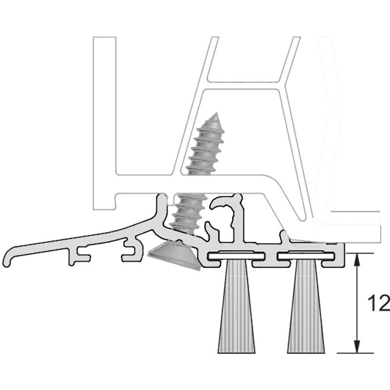 GKG Wetterschenkelprofil WSA87601 Produktbild BIGSKZ L