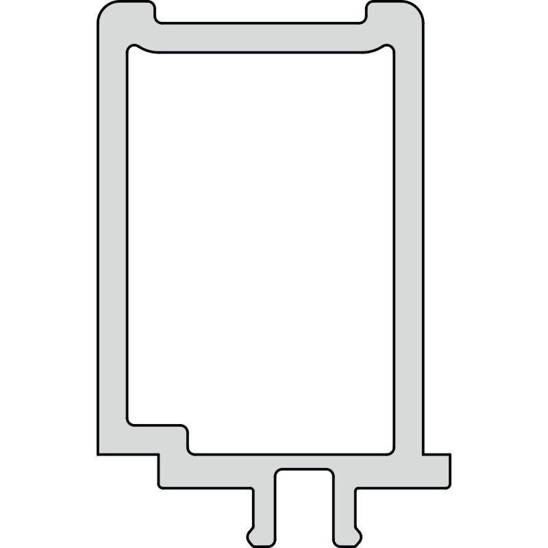 SIEGENIA Adapterschiene ECO PASS Salamander Produktbild BIGSKZ L