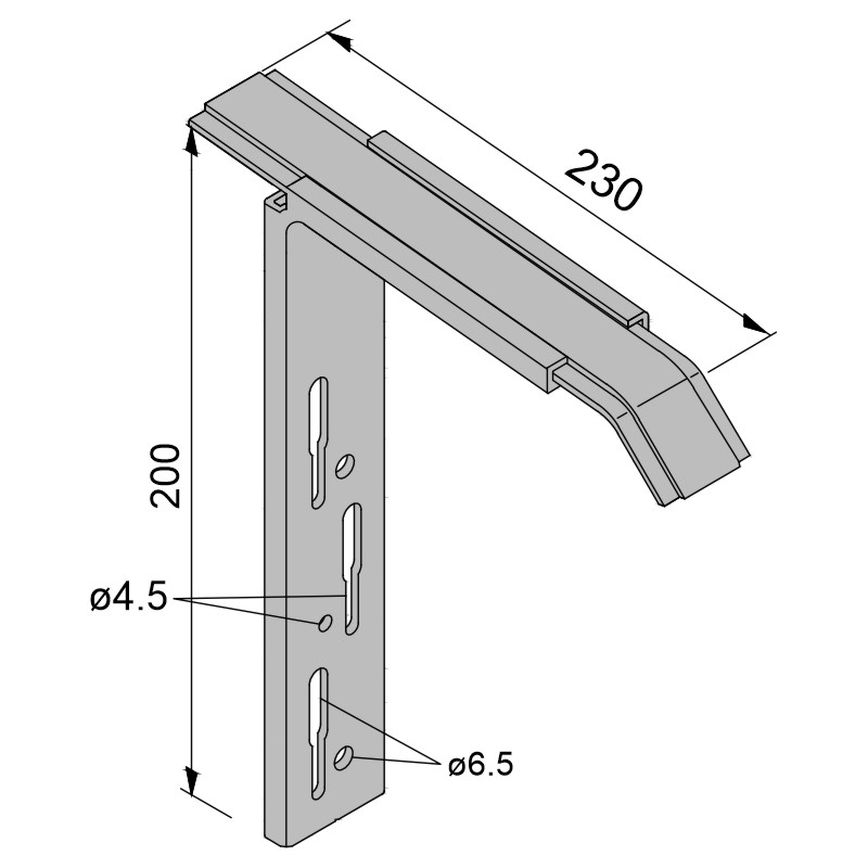 Fensterbankhalter RV 4/40 Produktbild BIGSKZ L