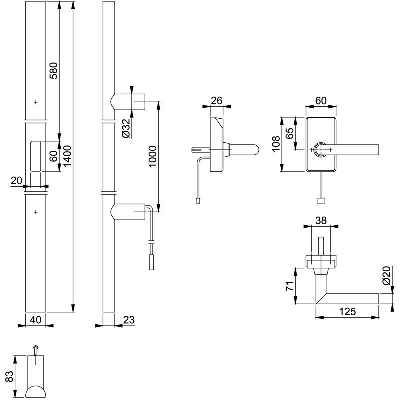 Bügelgriffgrt E5091GC/414GC/1400Z 1400/1000 F69 Produktbild BIGSKZ L