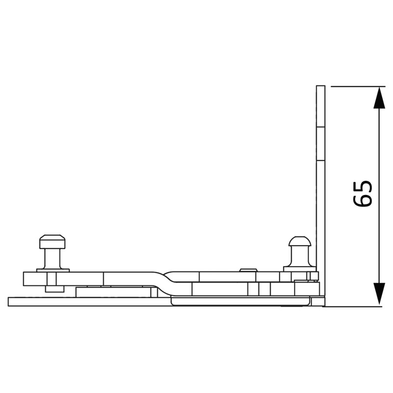 Ecklager AX 30/13 TS ls K25 Produktbild BIGSKZ L