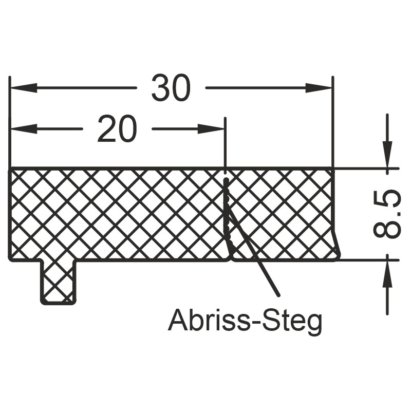 GUTMANN Dichtstück TD 8/30-20 Produktbild BIGSKZ L