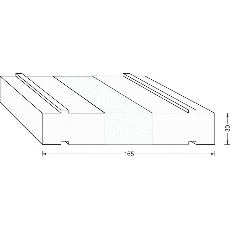 greenteQ Unterbaudämmprofil HST hochdämmend für Schüco EasySlide CT 70 Produktbild BIGSKZ L