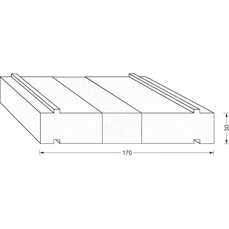 greenteQ Unterbaudämmprofil HST hochdämmend für Hautau Atrium HS ThermoTop 2.2 WP12 Produktbild BIGSKZ L