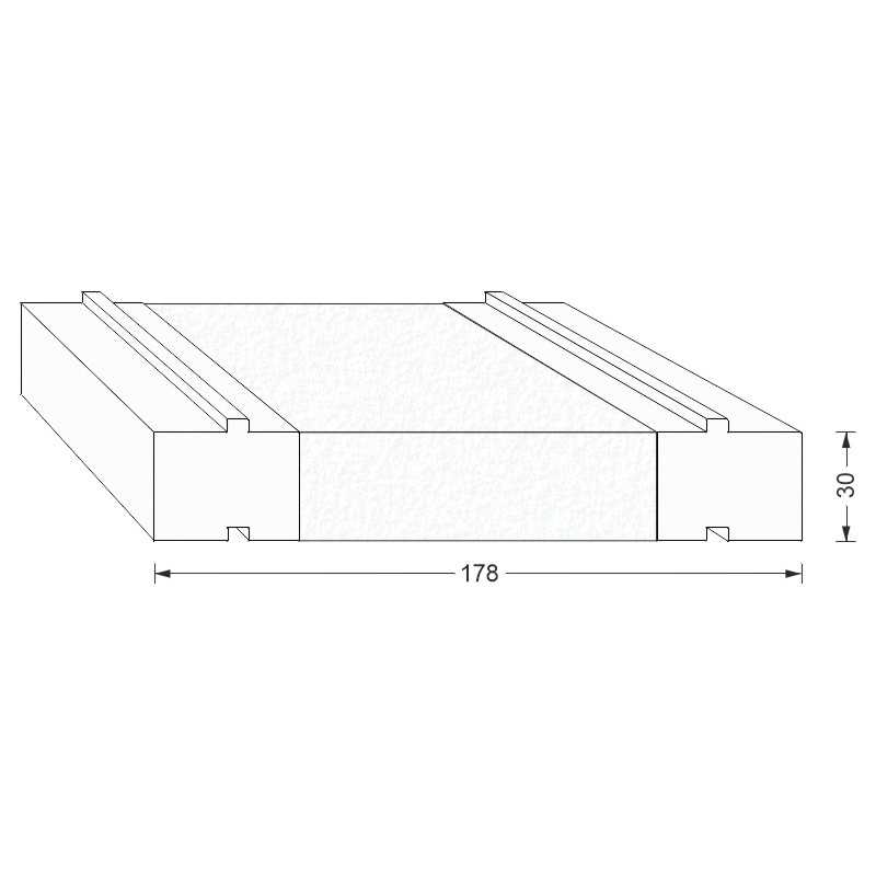 greenteQ Unterbaudämmprofil HST hochdämmend für Maco Fiber-Therm GFK 180 CH Produktbild BIGSKZ L