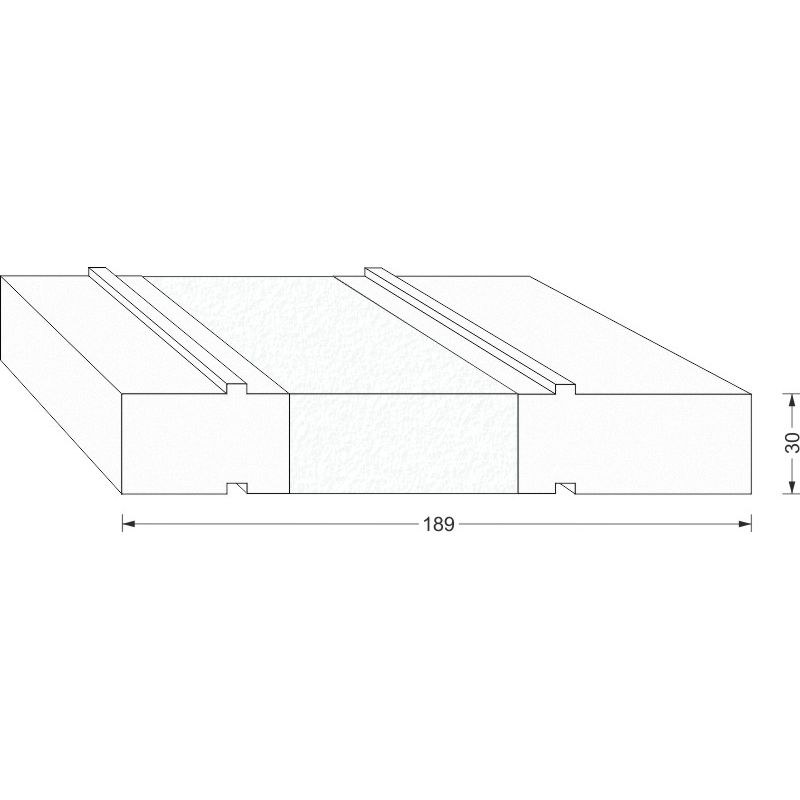 greenteQ Unterbaudämmprofil HST hochdämmend für GU-thermostep 204 Produktbild BIGSKZ L
