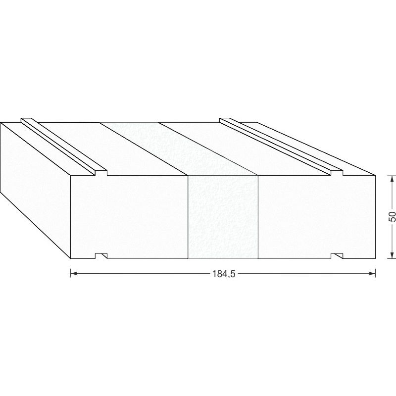 greenteQ Unterbaudämmprofil HST hochdämmend für Aluplast lift-slide Standard Produktbild BIGSKZ L