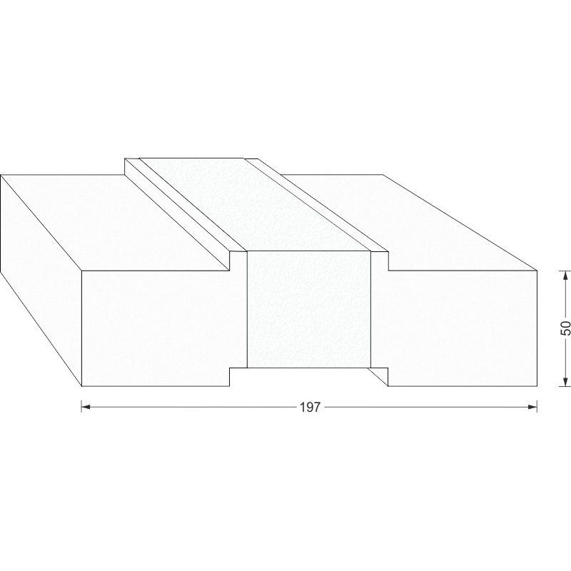 greenteQ Unterbaudämmprofil HST hochdämmend für Maco Fiber-Therm GFK 240 Produktbild BIGSKZ L