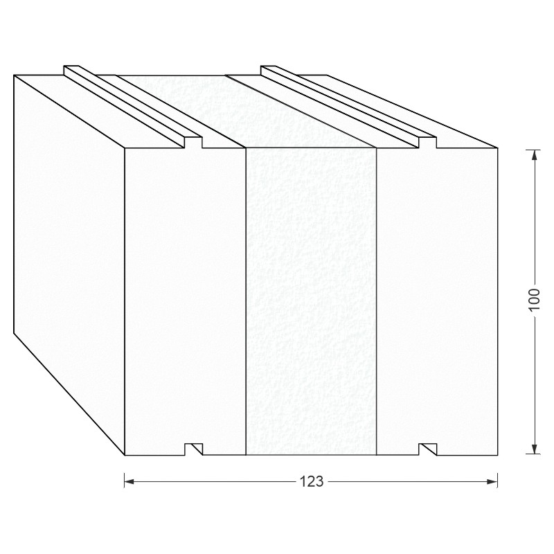 greenteQ Unterbaudämmprofil HST hochdämmend für Maco Fiber-Therm GFK 180 Produktbild BIGSKZ L