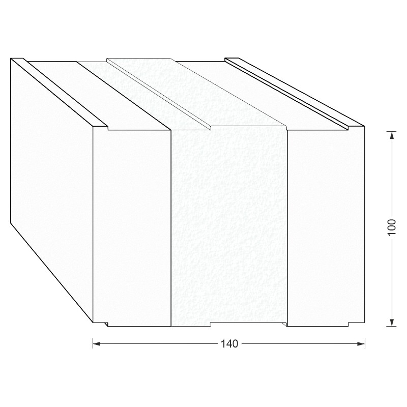 greenteQ Unterbaudämmprofil HST hochdämmend für GU-thermostep 164 Produktbild BIGSKZ L