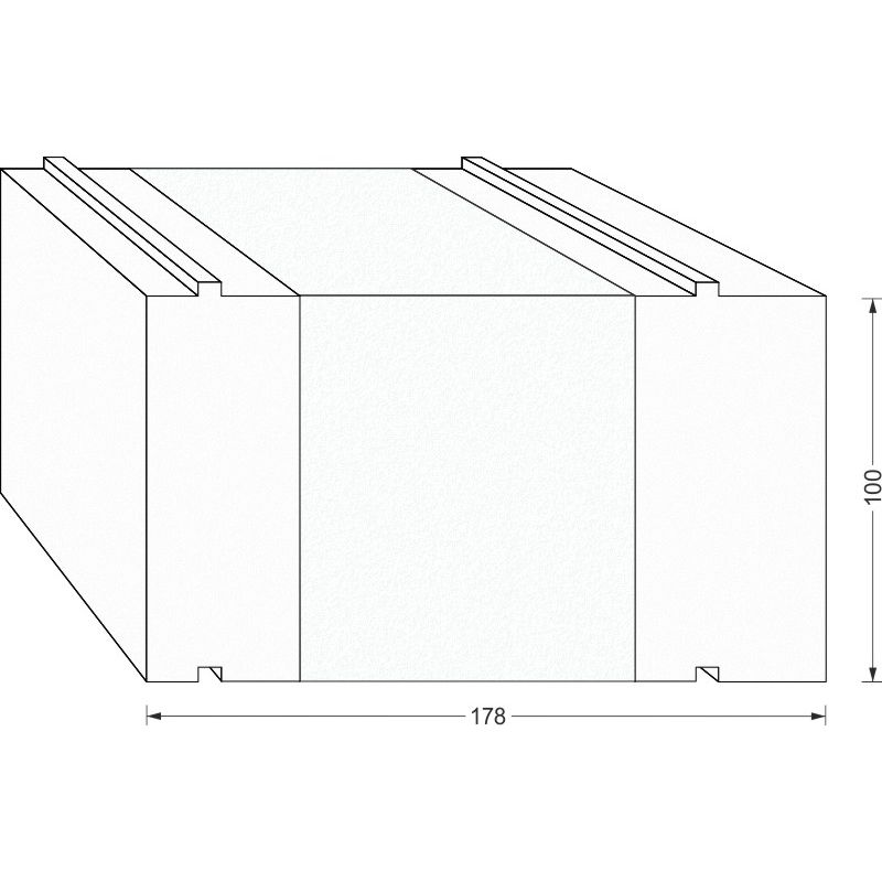 greenteQ Unterbaudämmprofil HST hochdämmend für VEKA Vekaslide 82 Produktbild BIGSKZ L