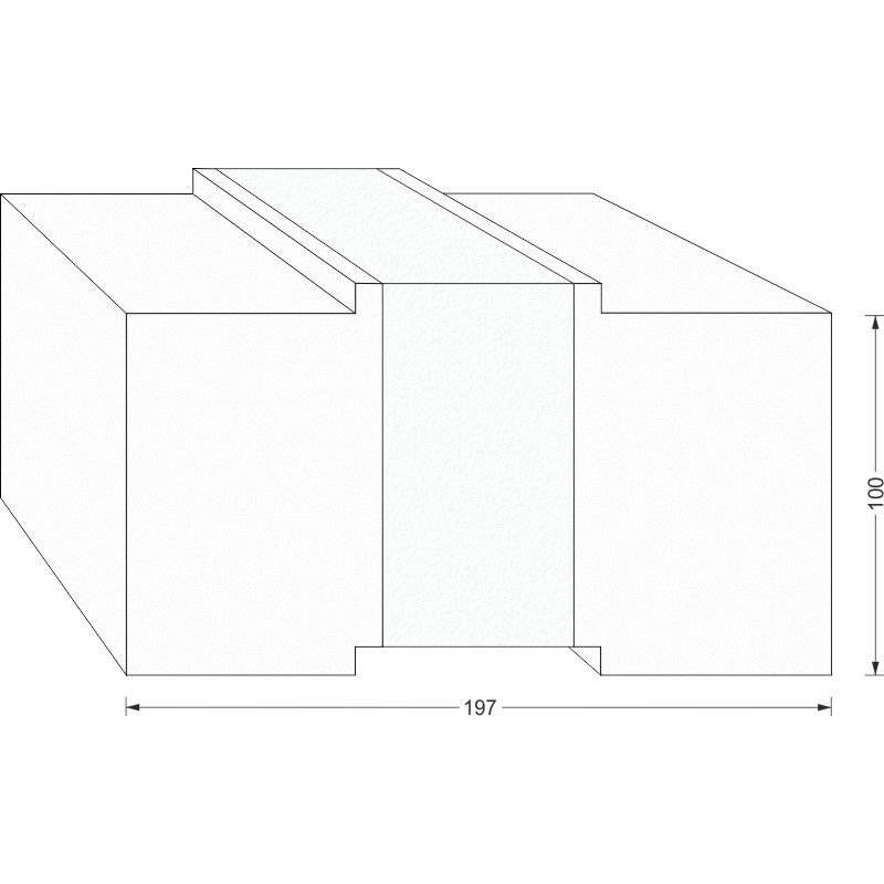 greenteQ Unterbaudämmprofil HST hochdämmend für Maco Fiber-Therm GFK 240 Produktbild BIGSKZ L