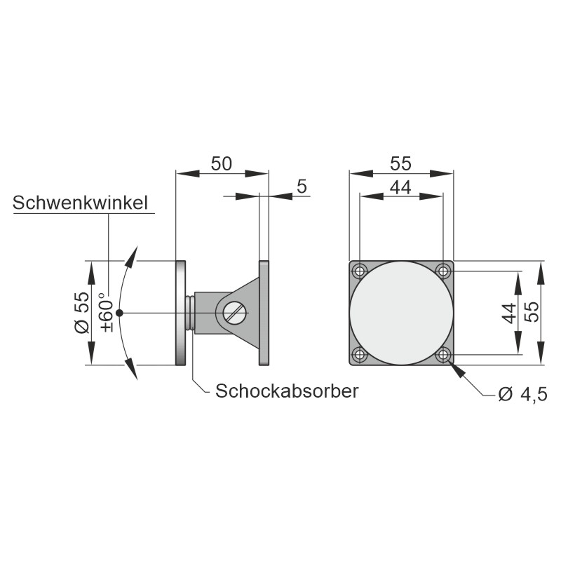 Flexible Winkelankerplatte AFS 55 Produktbild BIGSKZ L